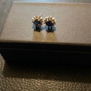 Sapphire earrings